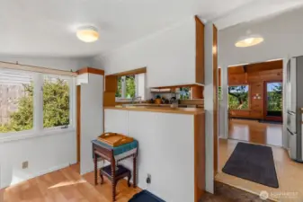 mud room entry area