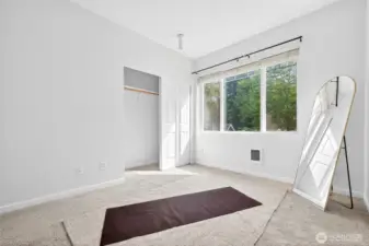 Spacious second bedroom