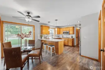 The freshly updated kitchen!