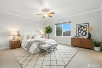 Master Bedroom Virtual Staging