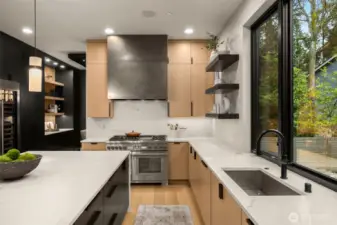 Luxury Thermadore appliances.