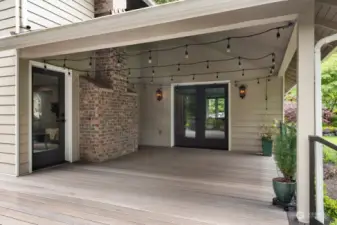 Covered deck