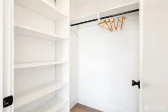 Walk in closet.