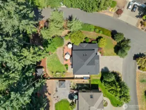 large fenced fairly flat lot