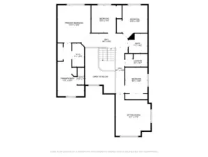 2nd level floor plan