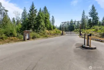 Gated community for added privacy and security.