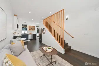 Beautiful great room on main.