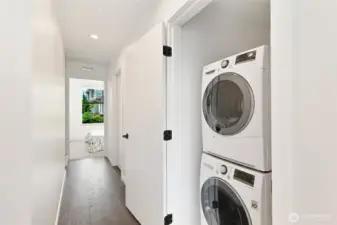 Laundry area.