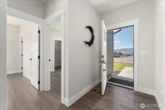 Inviting entry layout designed for comfortable living.