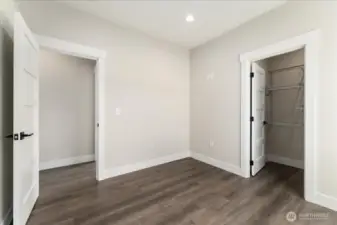 First spacious bedroom.