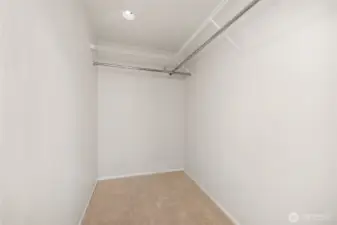 Walk in closet for 2nd bedroom