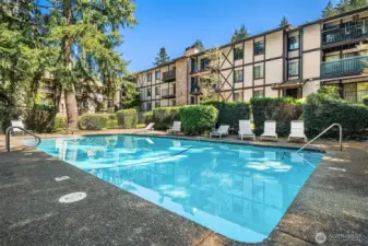 Seasonal HOA swimming pool