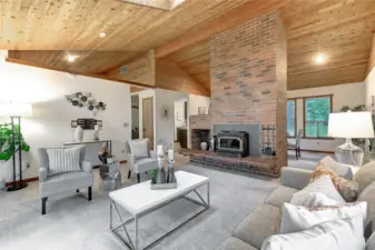 Soaring Vaulted Cathedral Ceilings