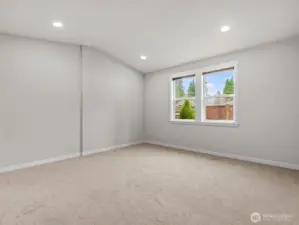 Rounding out the interior of the home is the spacious primary suite.