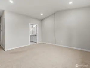 There's plenty of room for all of your furniture.