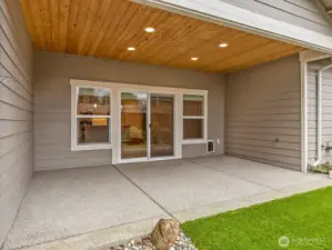 It's also plumbed to hook your gas grill up to the main line so you can avoid the clunky propane tanks.