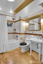 Full bathroom on main level located near main floor bedroom