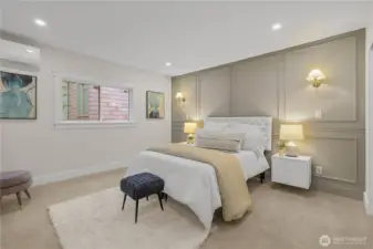 Primary ensuite on the main level