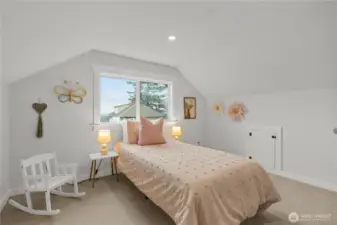 Bedroom on the upper level
