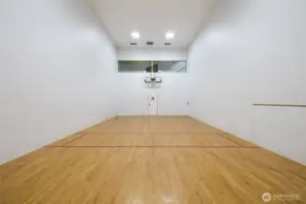 On site, indoor Sport Court