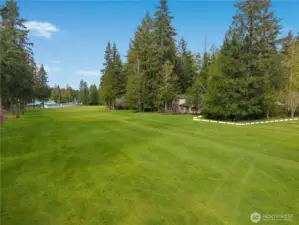 Your backyard is the golf course!