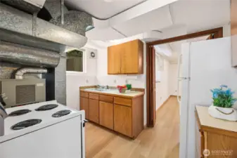 2nd kitchen in basement