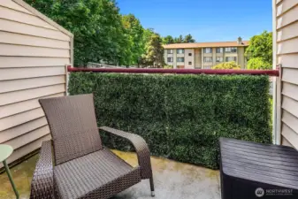 Private deck off primary suite.