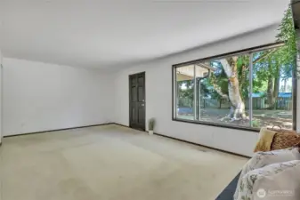 Large picture window