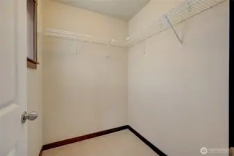 Bedroom 2 walk-in closet