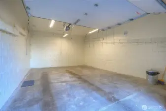 2 car detached garage or shop space.