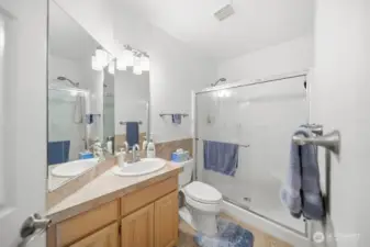Guest/hall bathroom.