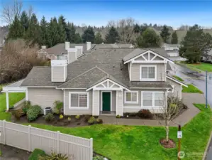 Welcome to Marina Pointe, a gated community surrounded by trails and greenery.