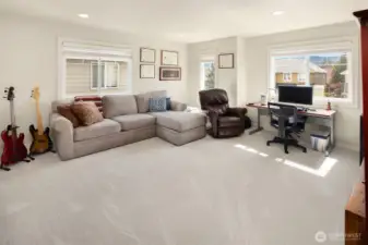 Spacious Bonus Room Upstairs / Has a closet so it could be a 5th bedroom