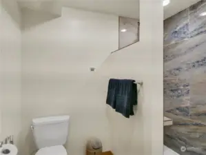 Separate room for shower and Toilet