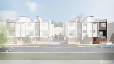 Highlighted unit, marketing rendering