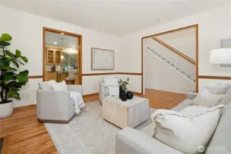 Looking the other direction