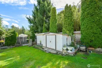 Shed Included