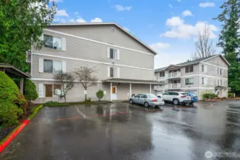 Although this condo has it's own secure garage, there is ample parking for visitors.