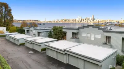 Here is another view of the proximity to the harbor and city. These level entry units are especially desirable over units that have stairs going up or down for entry.