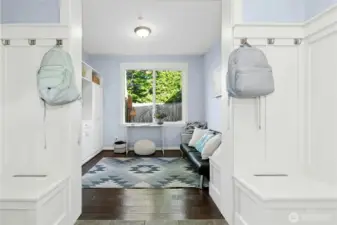 Den & Flex Space:  Bright and versatile, this welcoming room offers endless possibilities. With built-ins for storage and a large window that fills the space with natural light, it’s ideal as a home office, study area, creative studio, or cozy retreat for quiet moments at home.