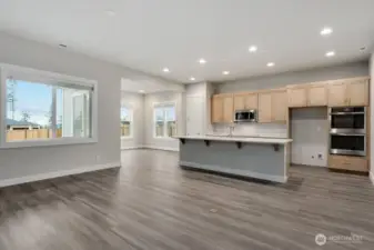 ***Not actual home*** Great room with Sunroom