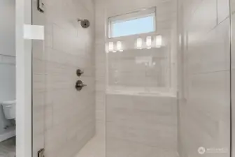 ***Not actual home*** Primary walkin shower