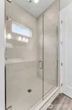 ***Not actual home*** Primary shower