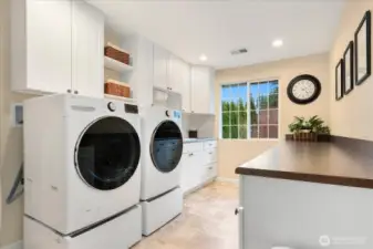 Absolutely gorgeous utility room