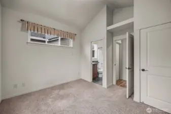 Primary Bedroom 2, vaulted