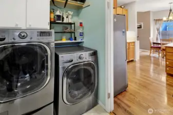 laundry room off kitchen