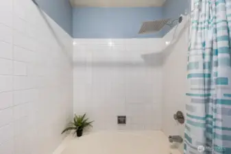 Primary bathroom shower/tub