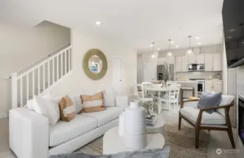 Model Home Gathering Room