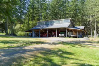 Equipment building for all your tractors, mowers, etc.