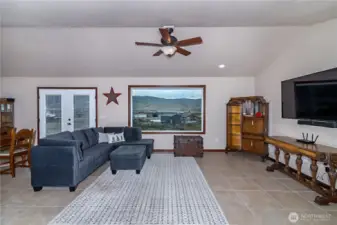 Picture window in the living room